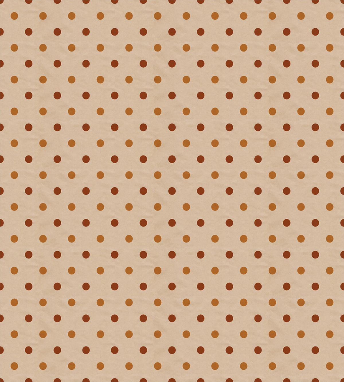Classic Retro Polka Dots — Pattern