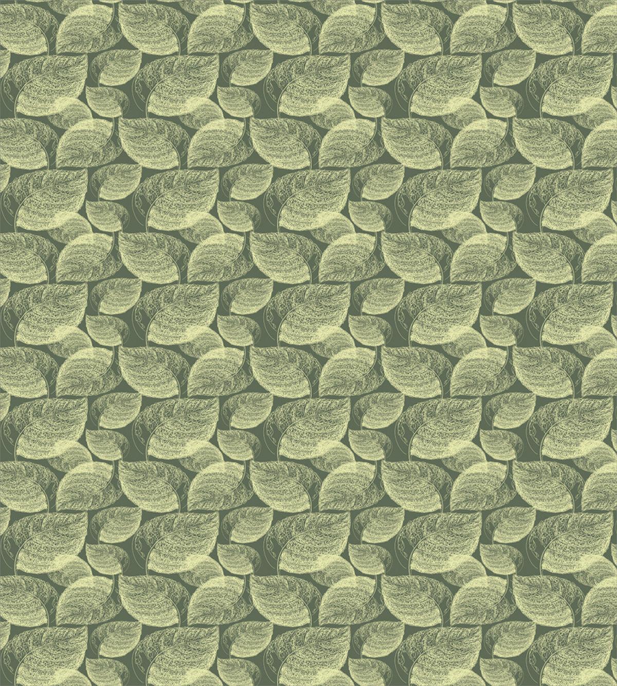 Autumn Leaves Line Art — Pattern