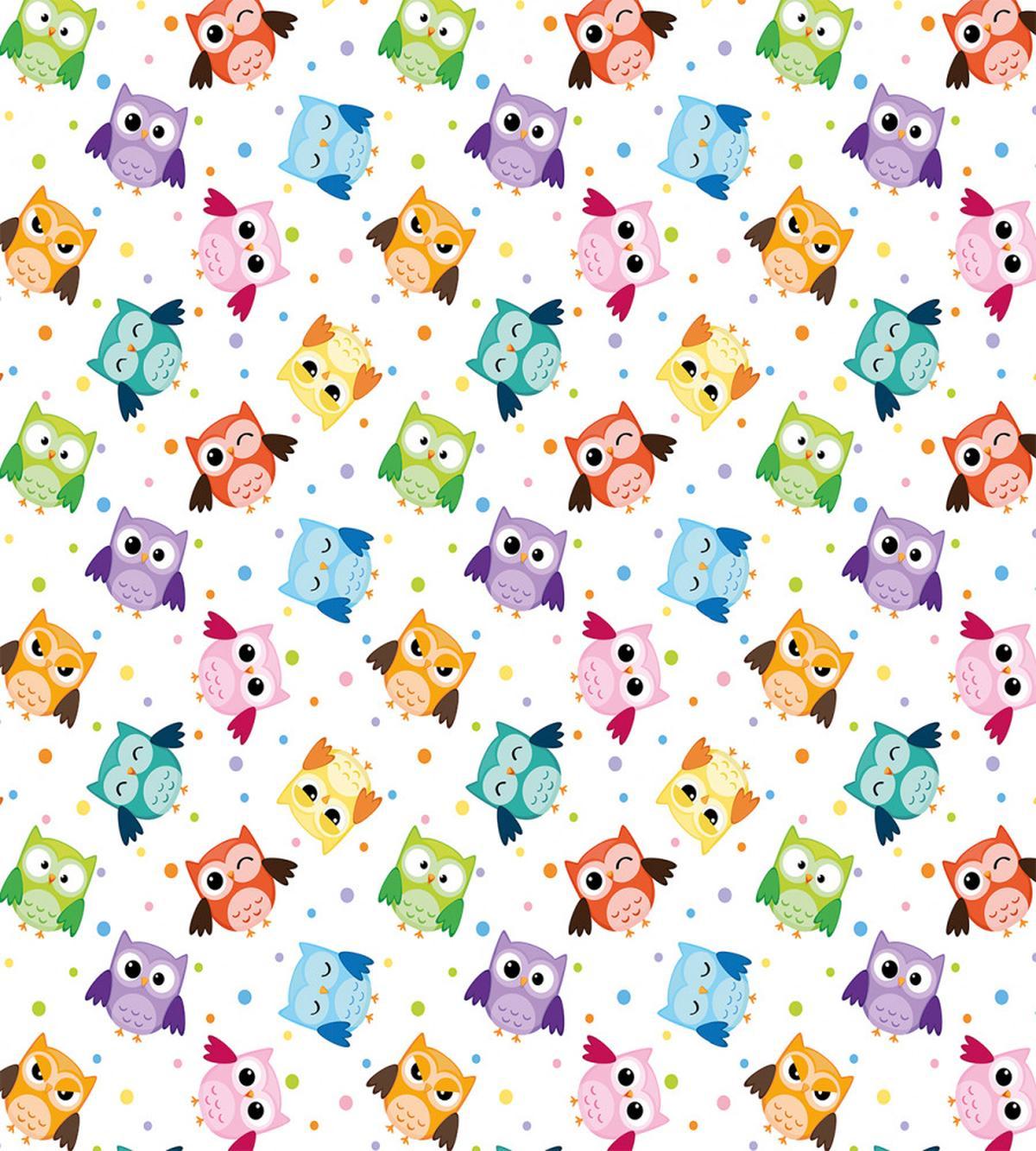 Owls Face Expressions — Pattern