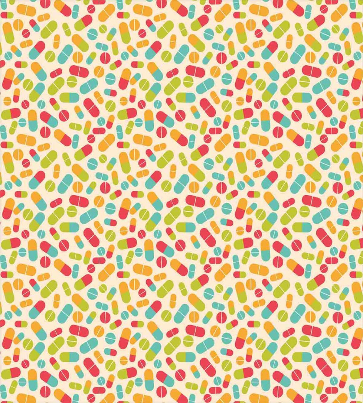 Colorful Capsules — Pattern