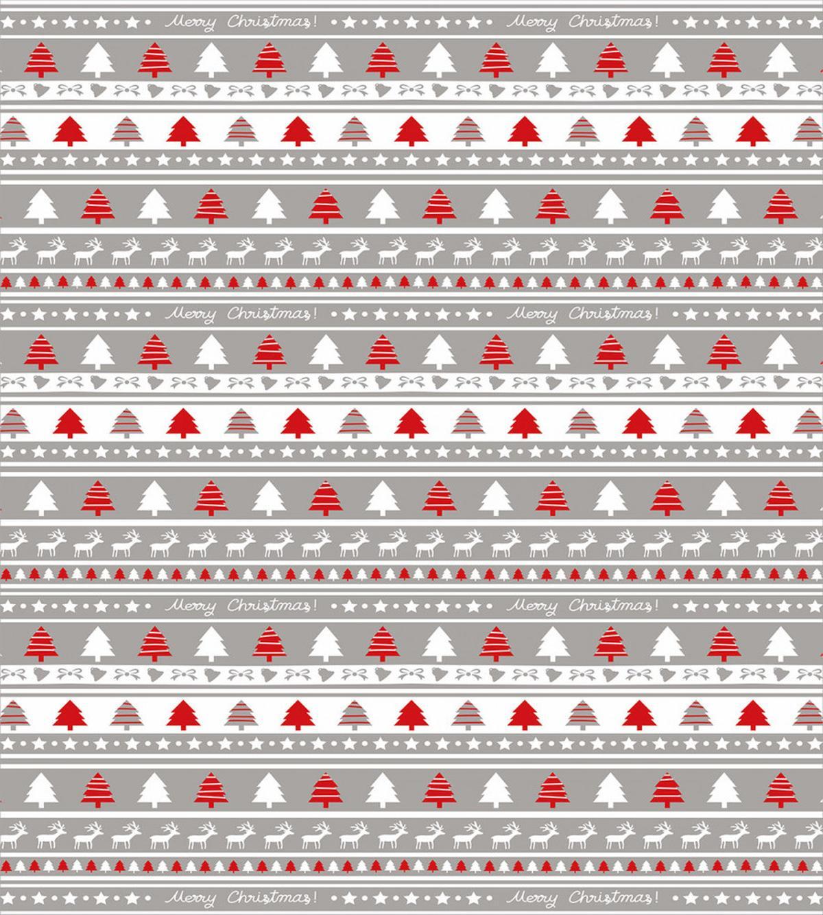 Deer Trees Borders — Pattern