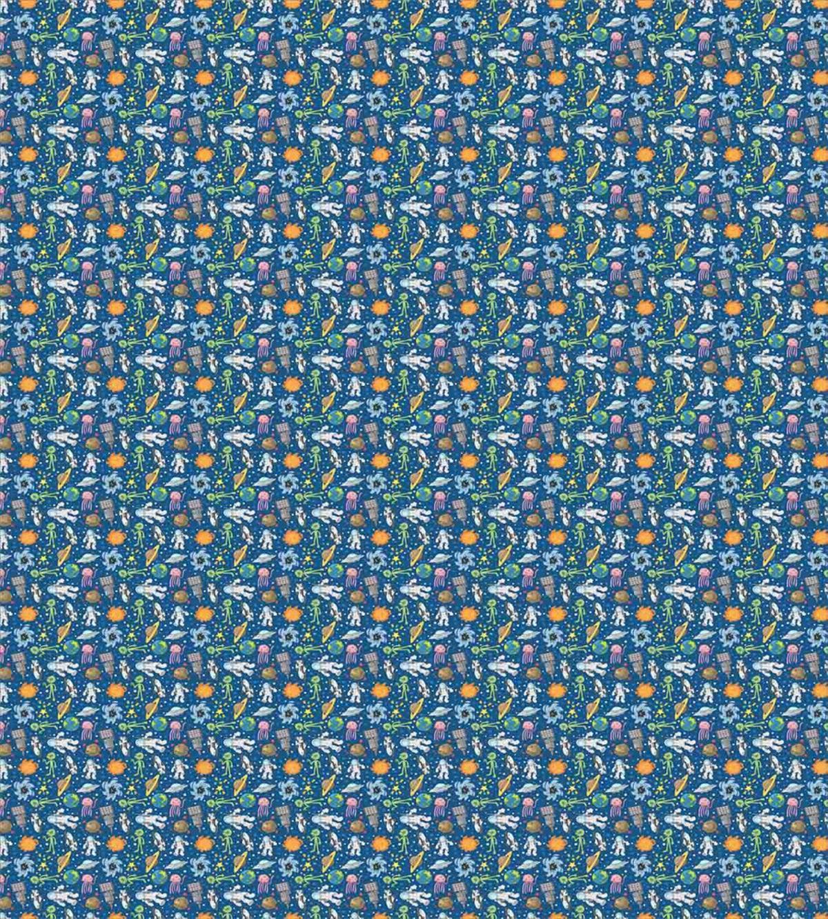 Alien Friends Astronaut — Pattern