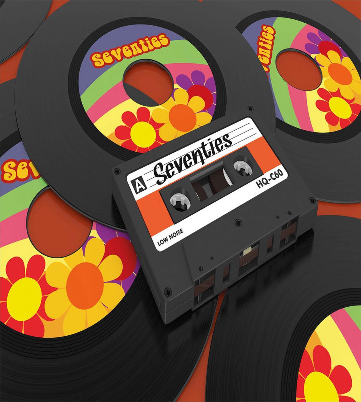 Cassette Vinyl 70s — Pattern