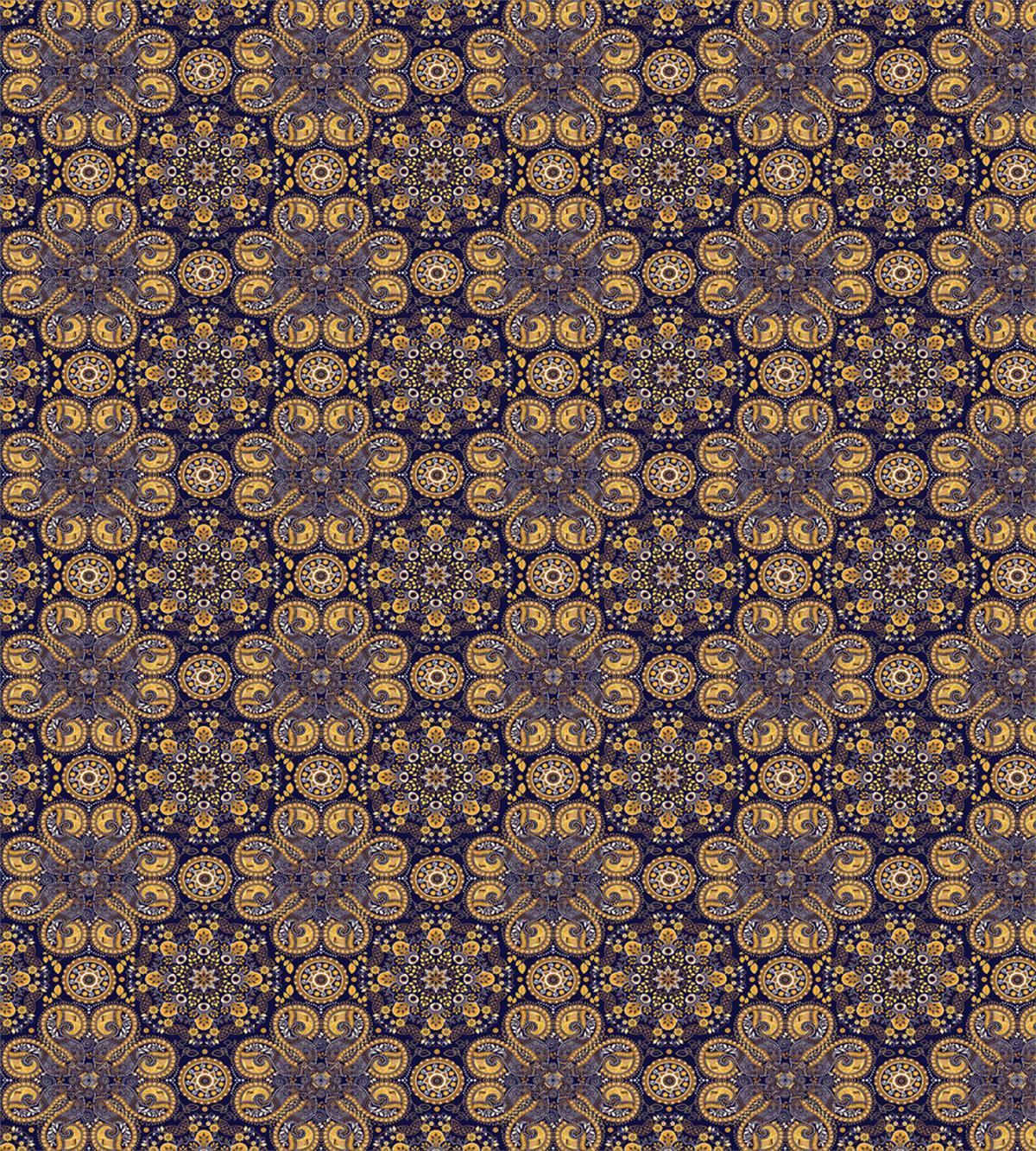 Eastern Abstract Flora — Pattern