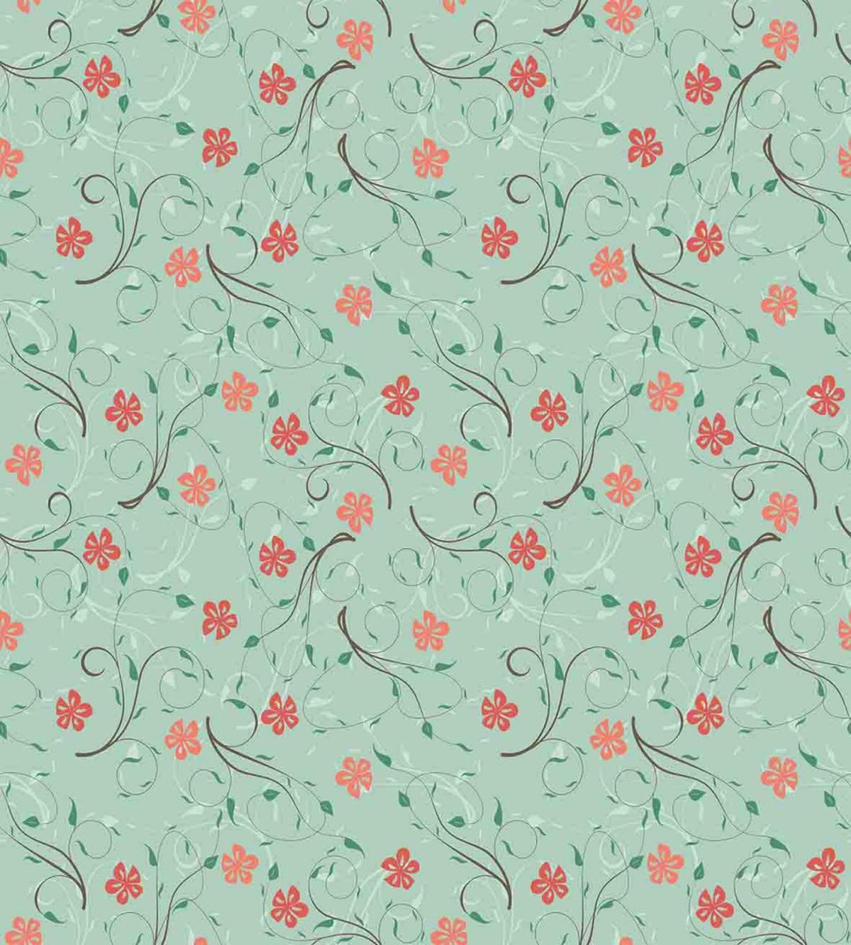 Tender Branches Curly — Pattern