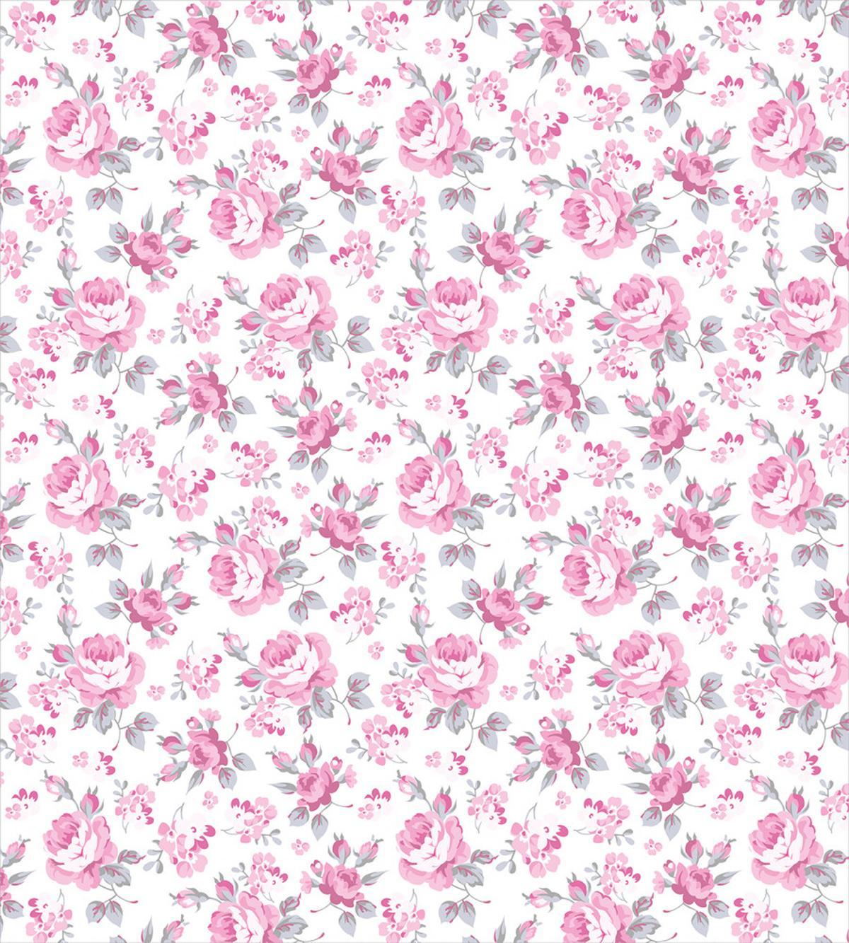 Pink Roses Spring — Pattern