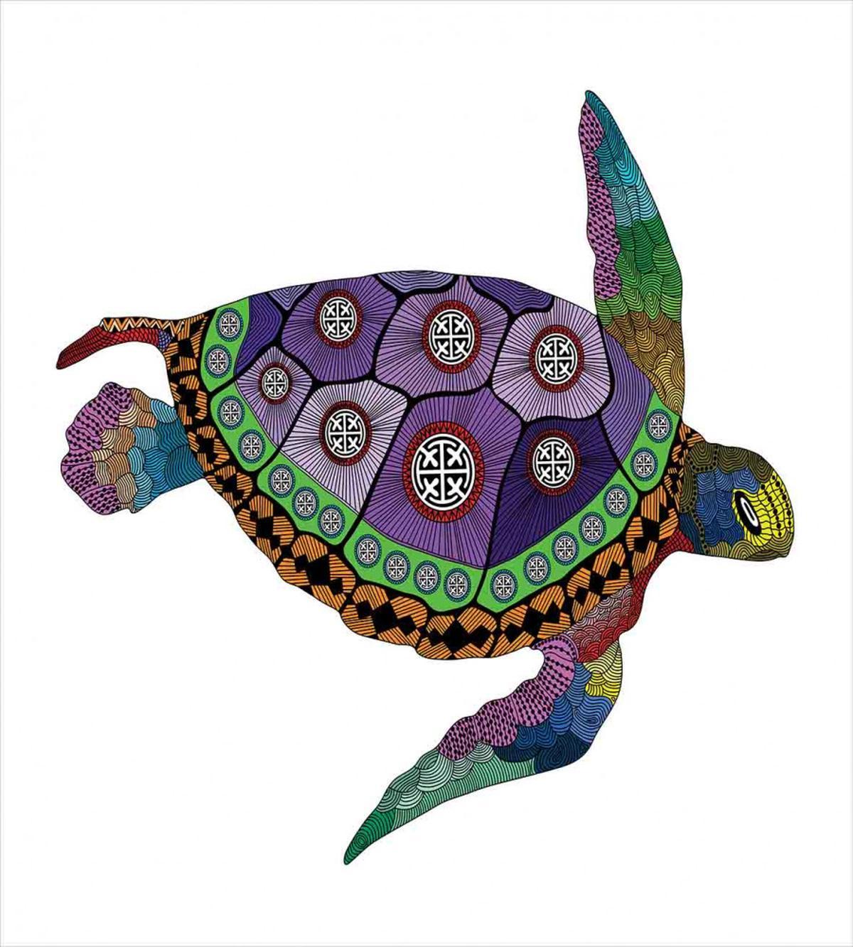 Sea Turtle Animal — Pattern
