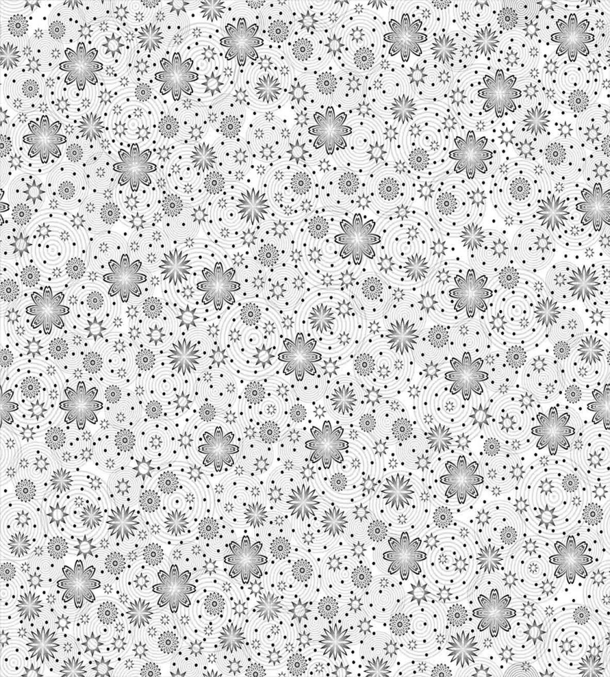 Rotary Round Rings Dots — Pattern