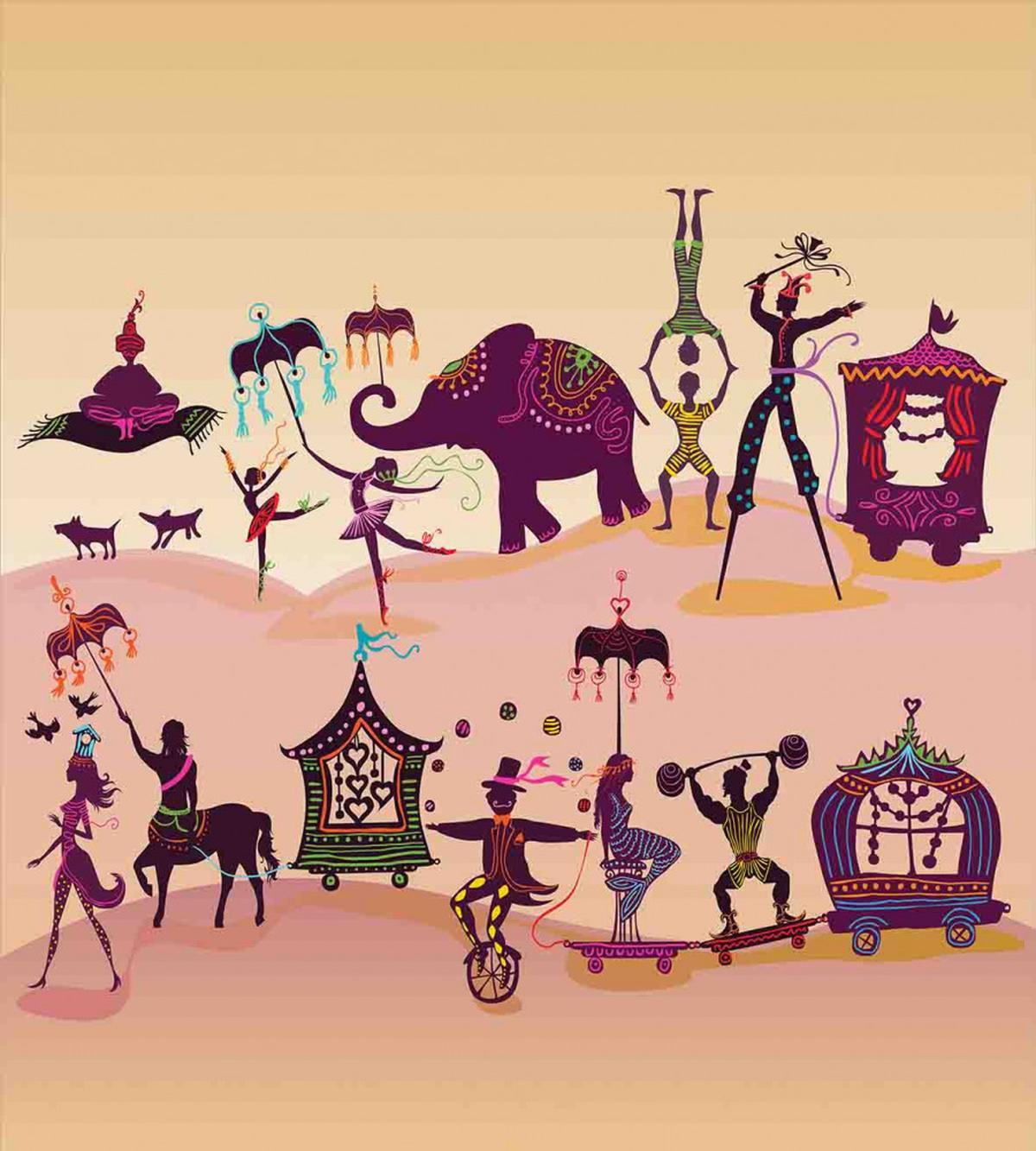 Oriental Fantasy Theme — Pattern
