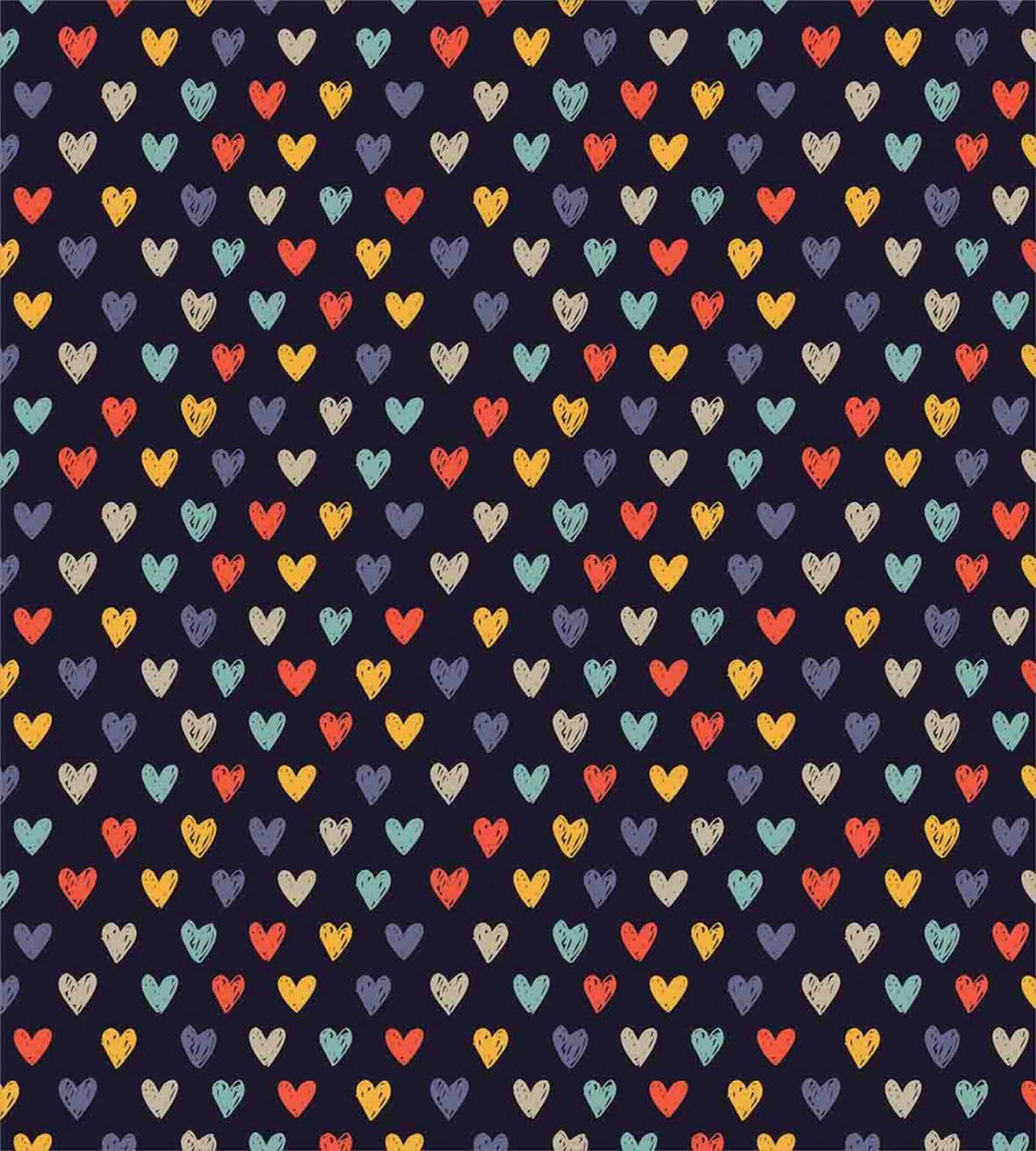 Sketchy Doodle Hearts — Pattern