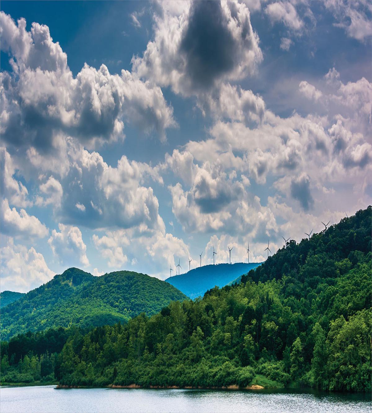 Windmills on Mountain — Pattern