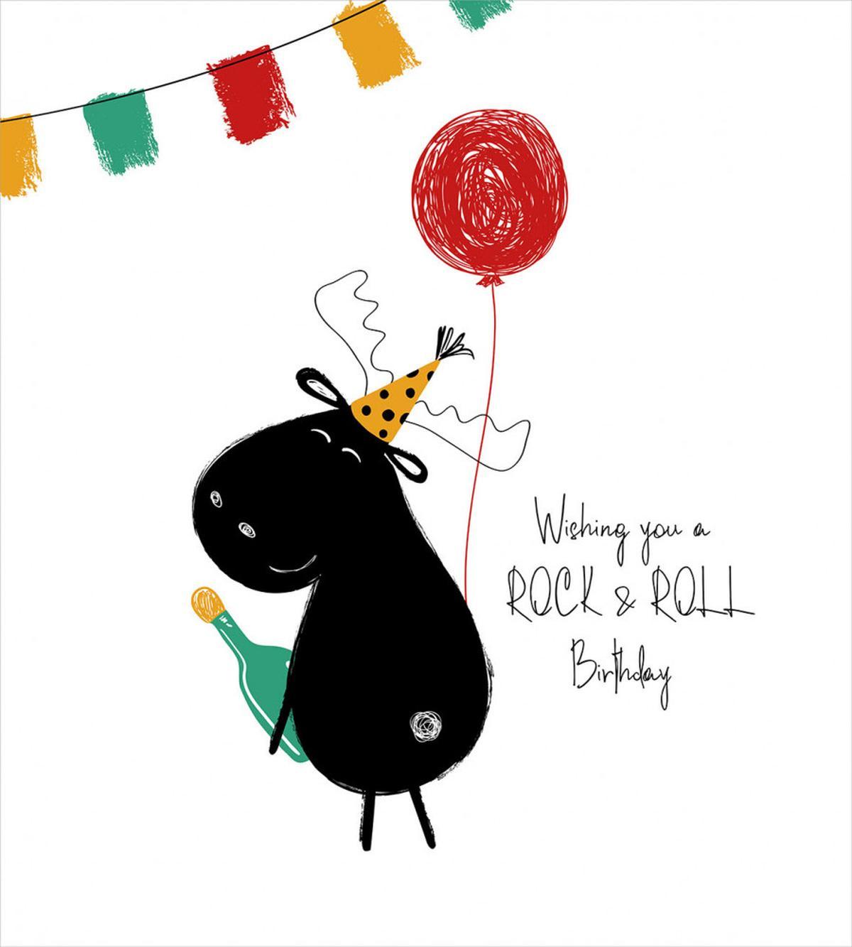 Rock and Roll Moose — Pattern