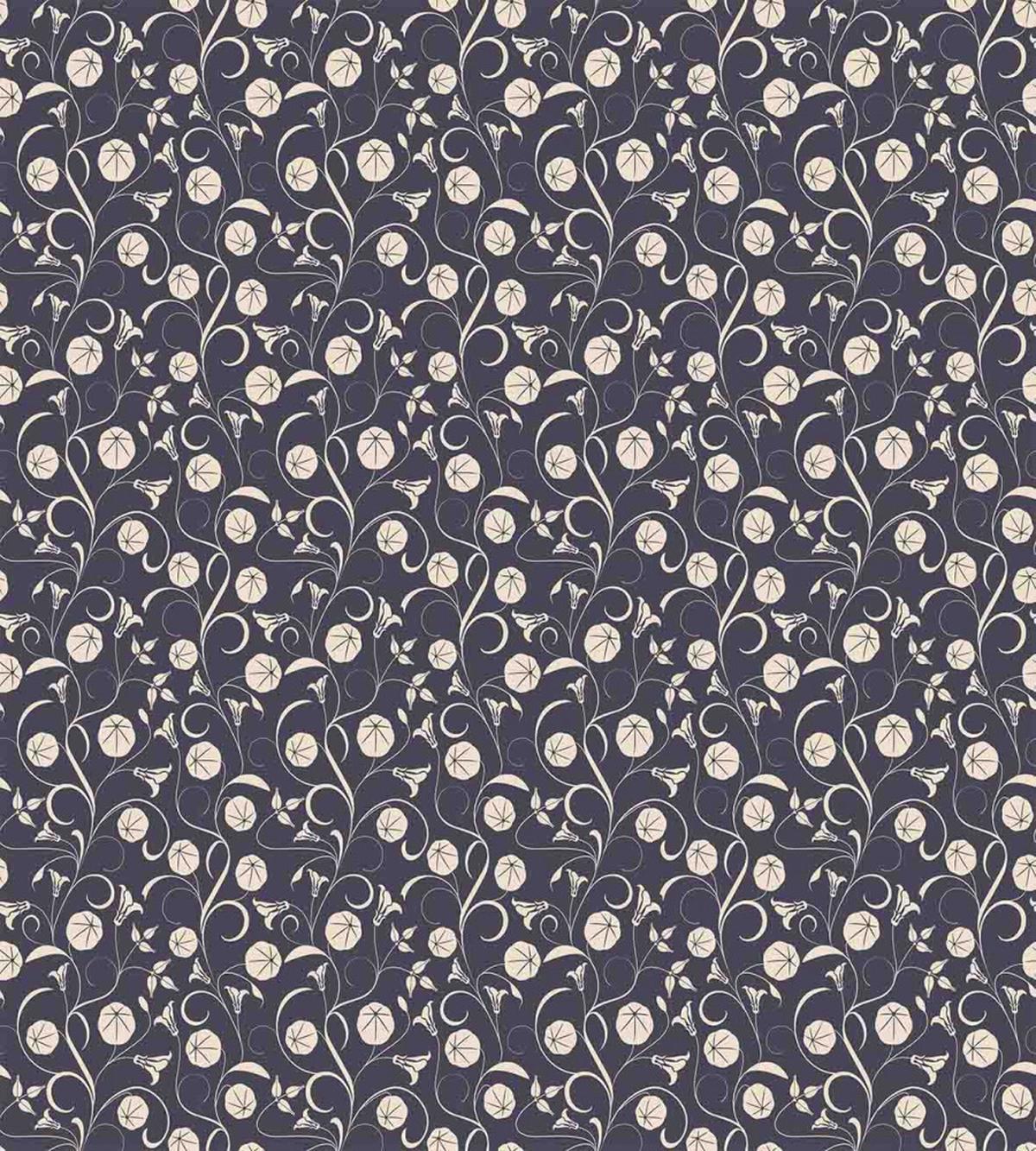 Abstract Foliage Swirls — Pattern