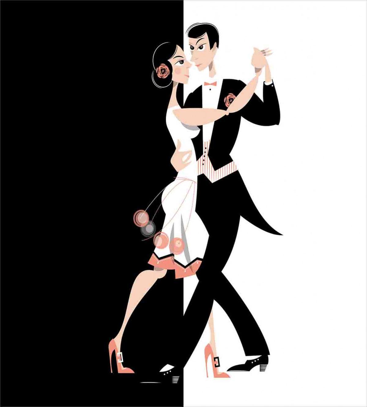 Dancing Couple — Pattern