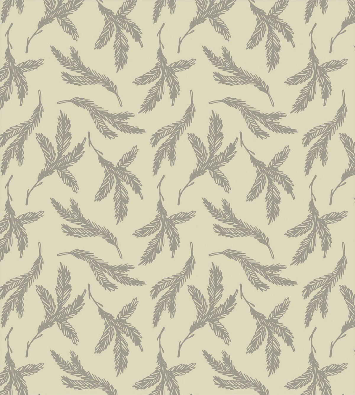 Fir Tree Branches Elements — Pattern
