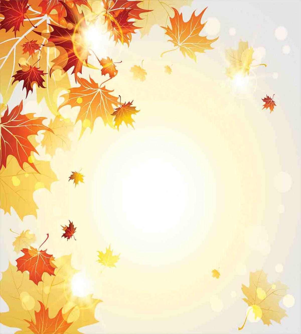 Flying Maple Leaves — Pattern