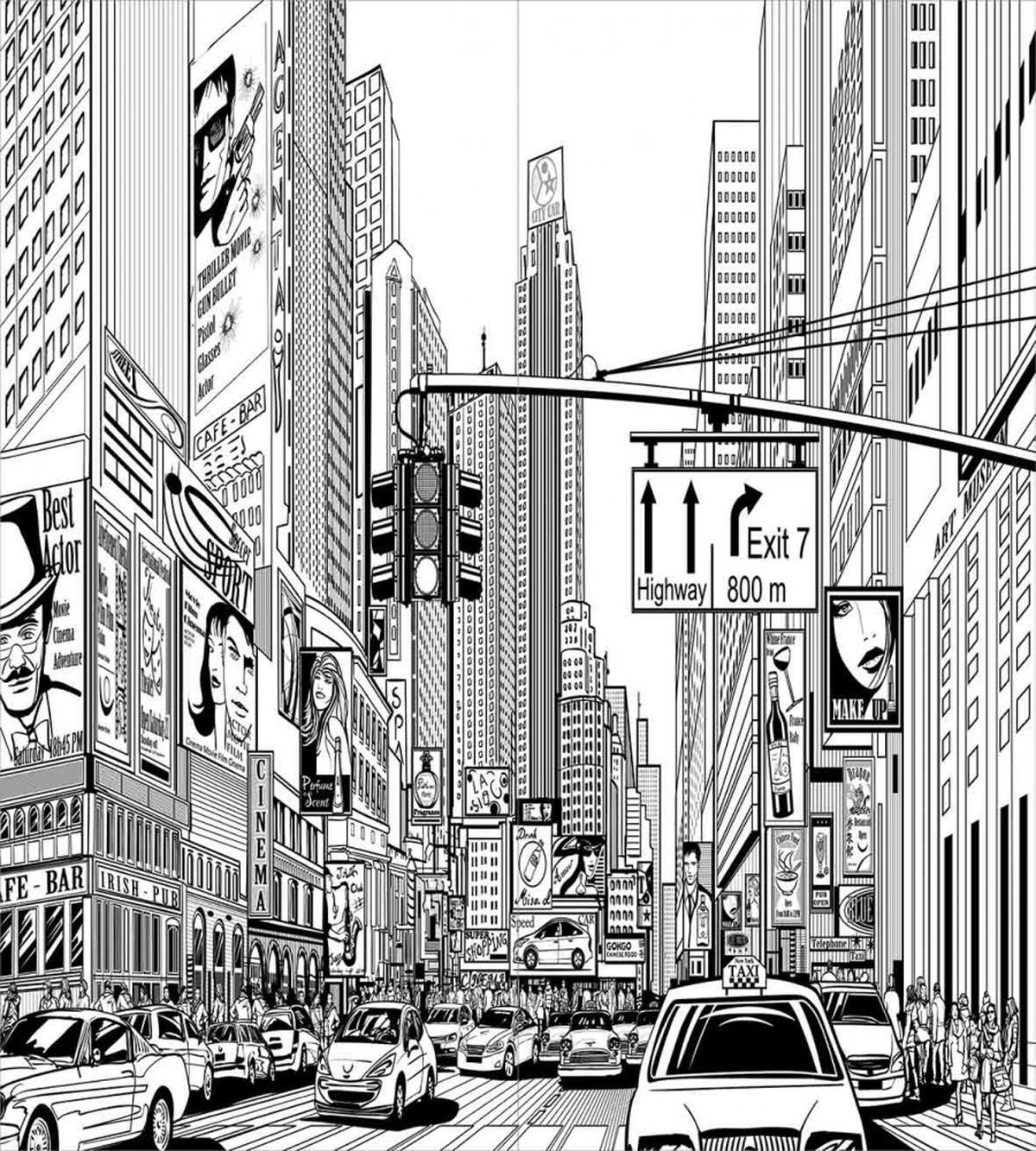 Downtown Manhattan — Pattern