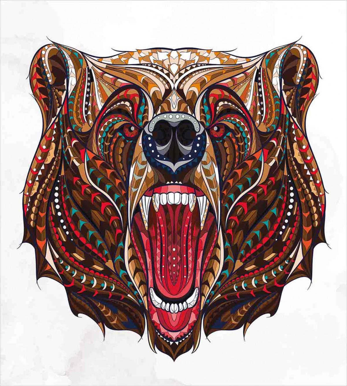 Head with Patterns — Pattern