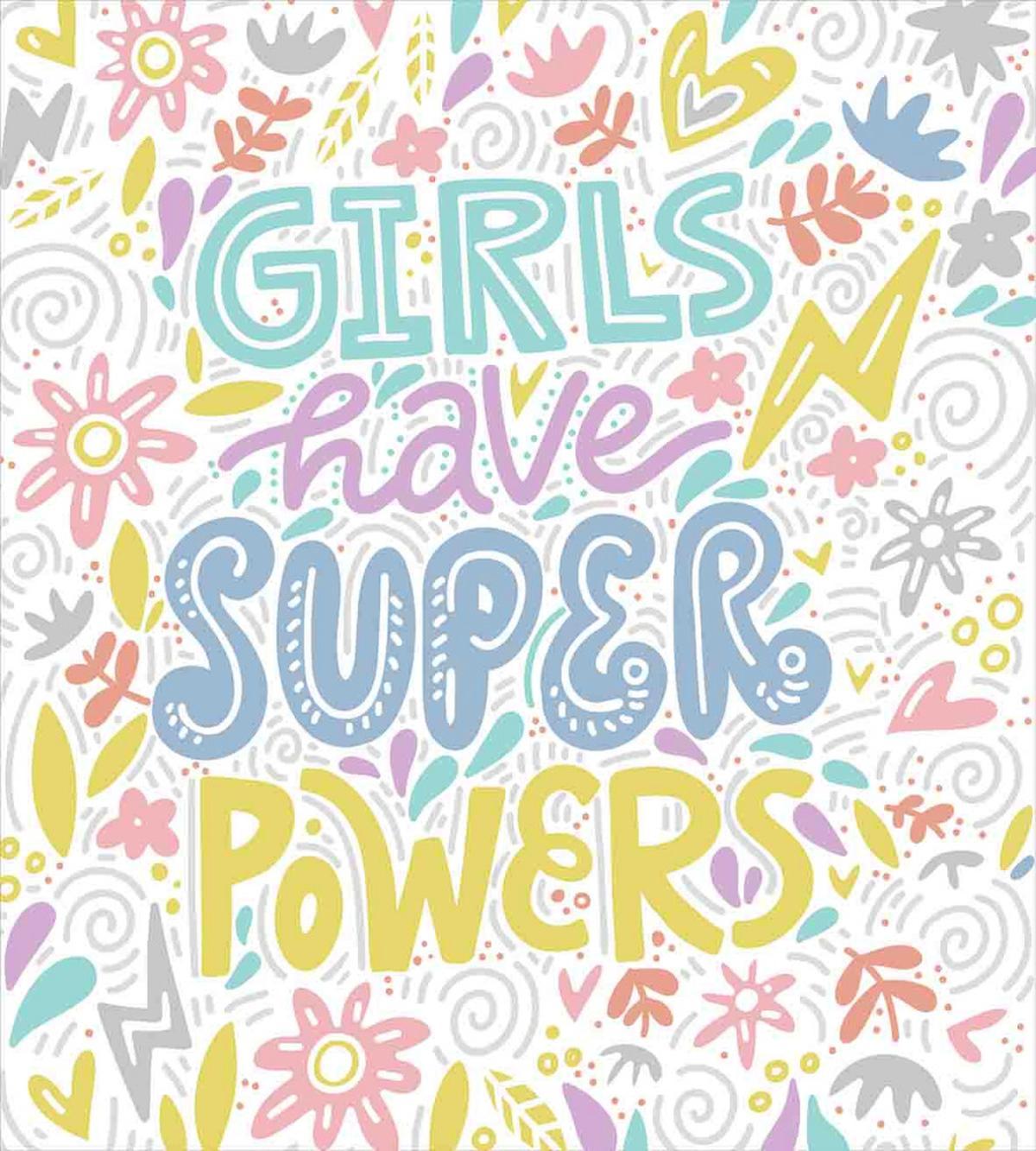 Boho Floral Girl Power — Pattern