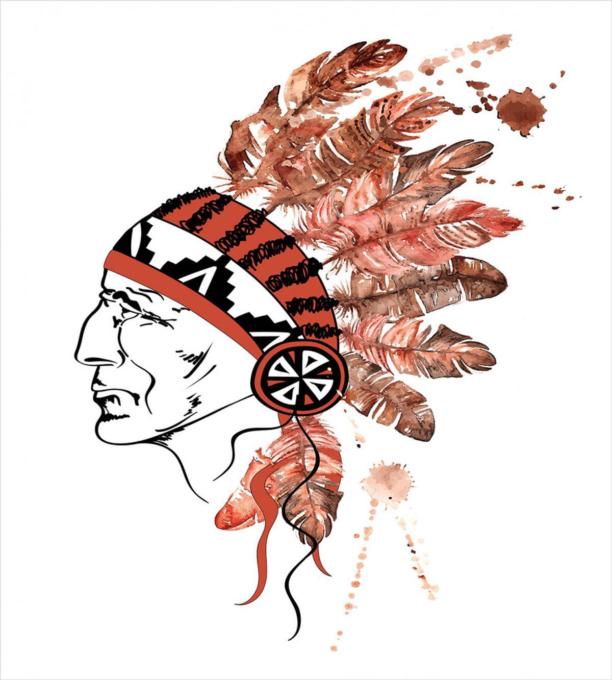 American Tribe Chief — Pattern