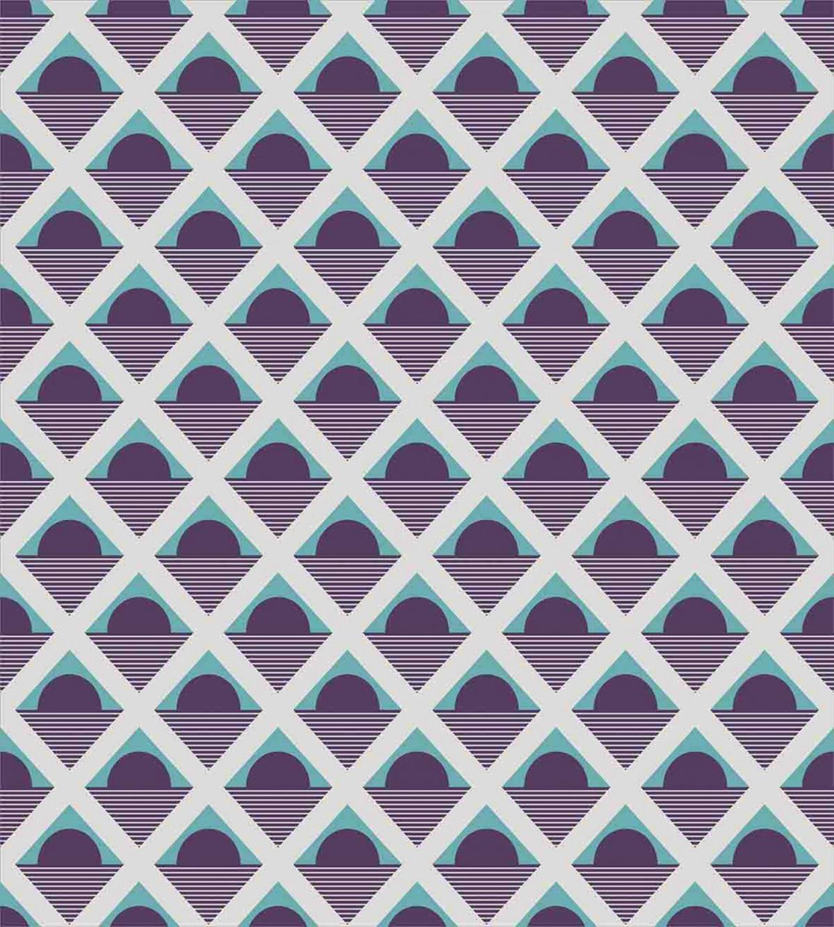 Squares Circles Stripes — Pattern