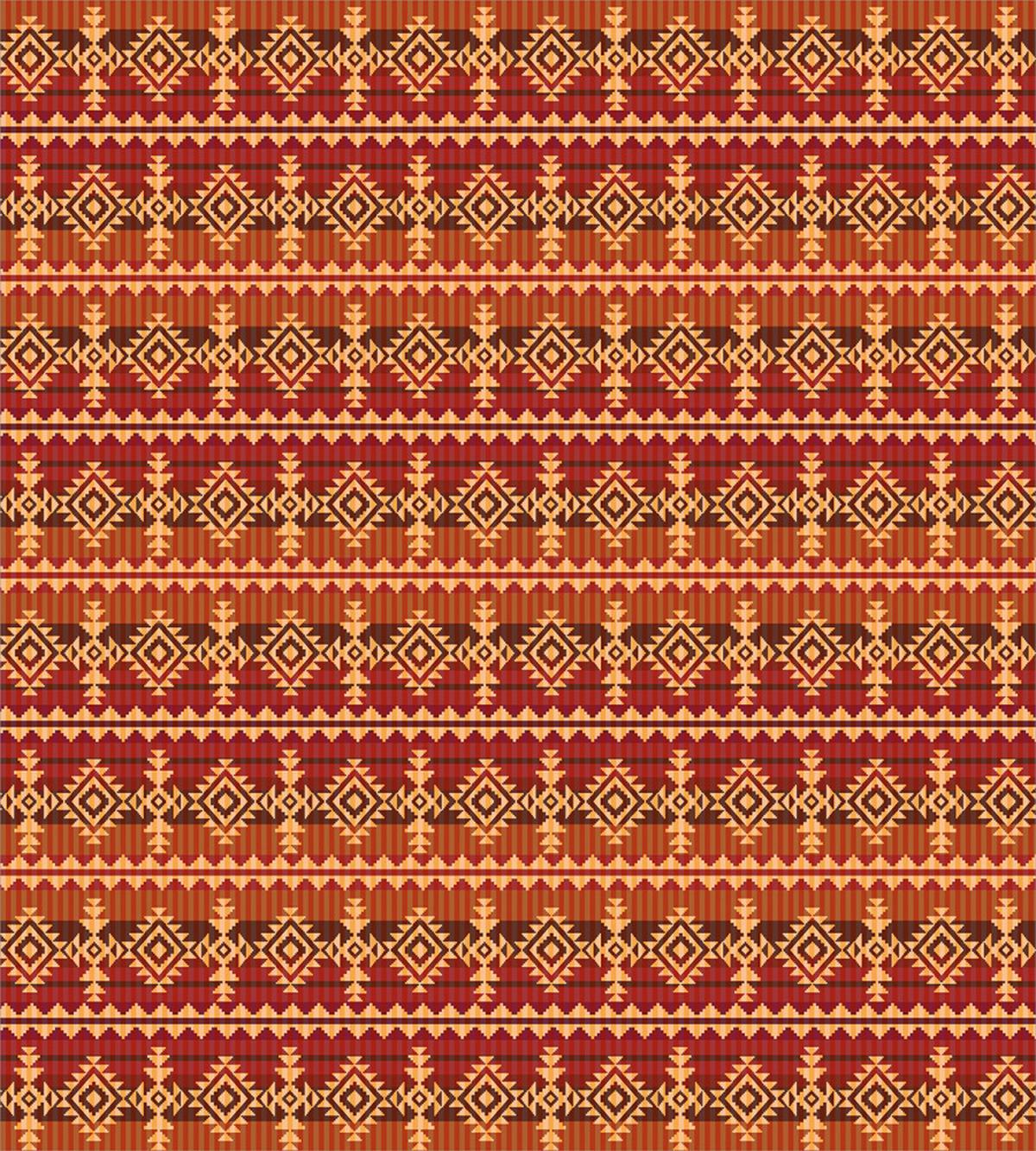 Aztec Culture Ornament — Pattern