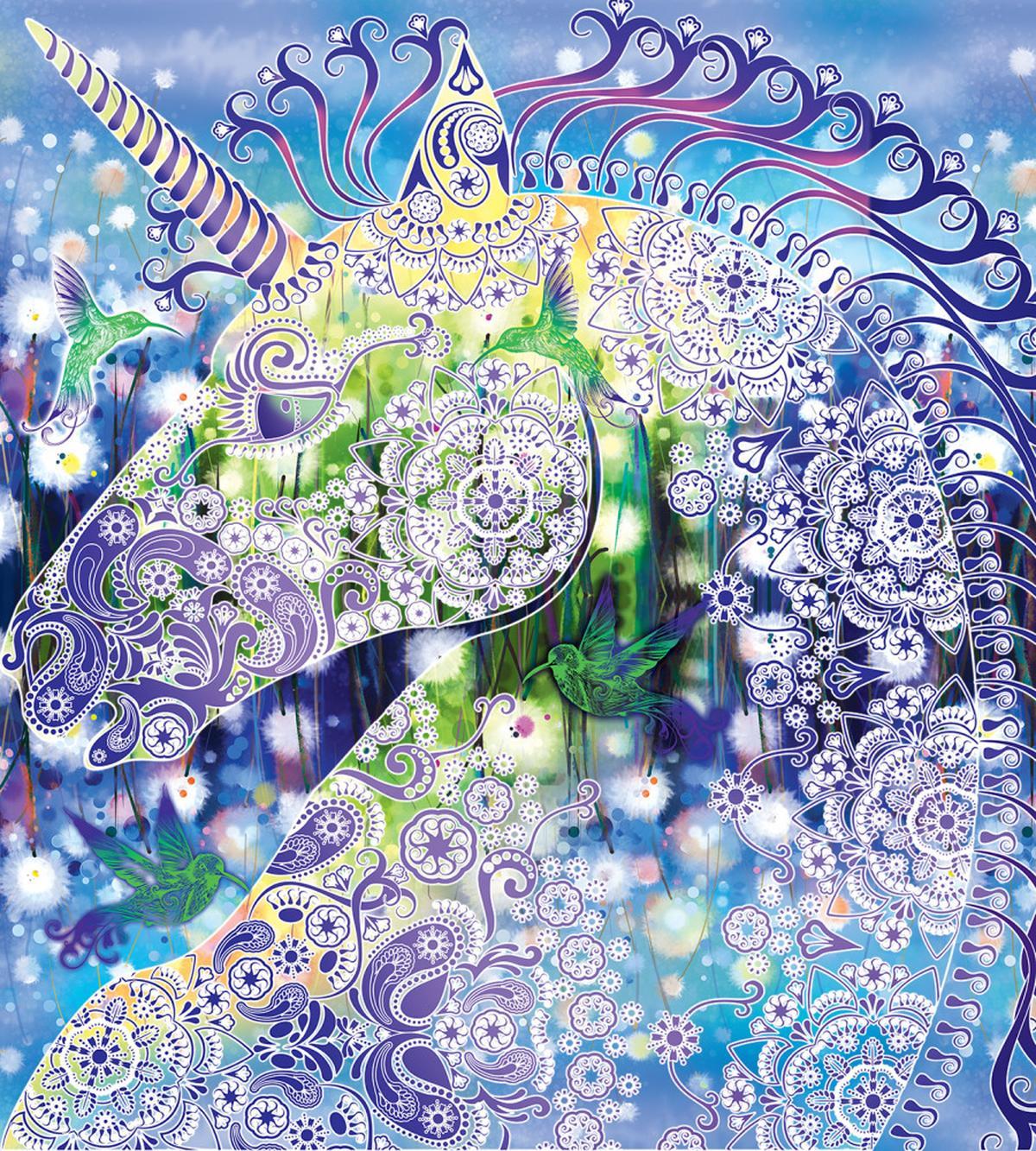 Myhtical Horse Ornate — Pattern
