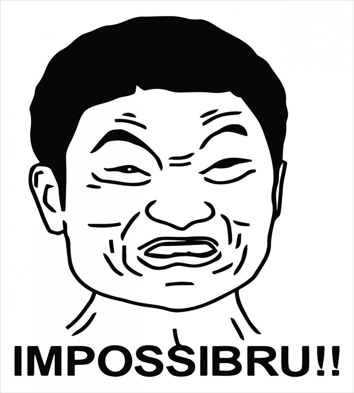 Impossibru Meme — Pattern