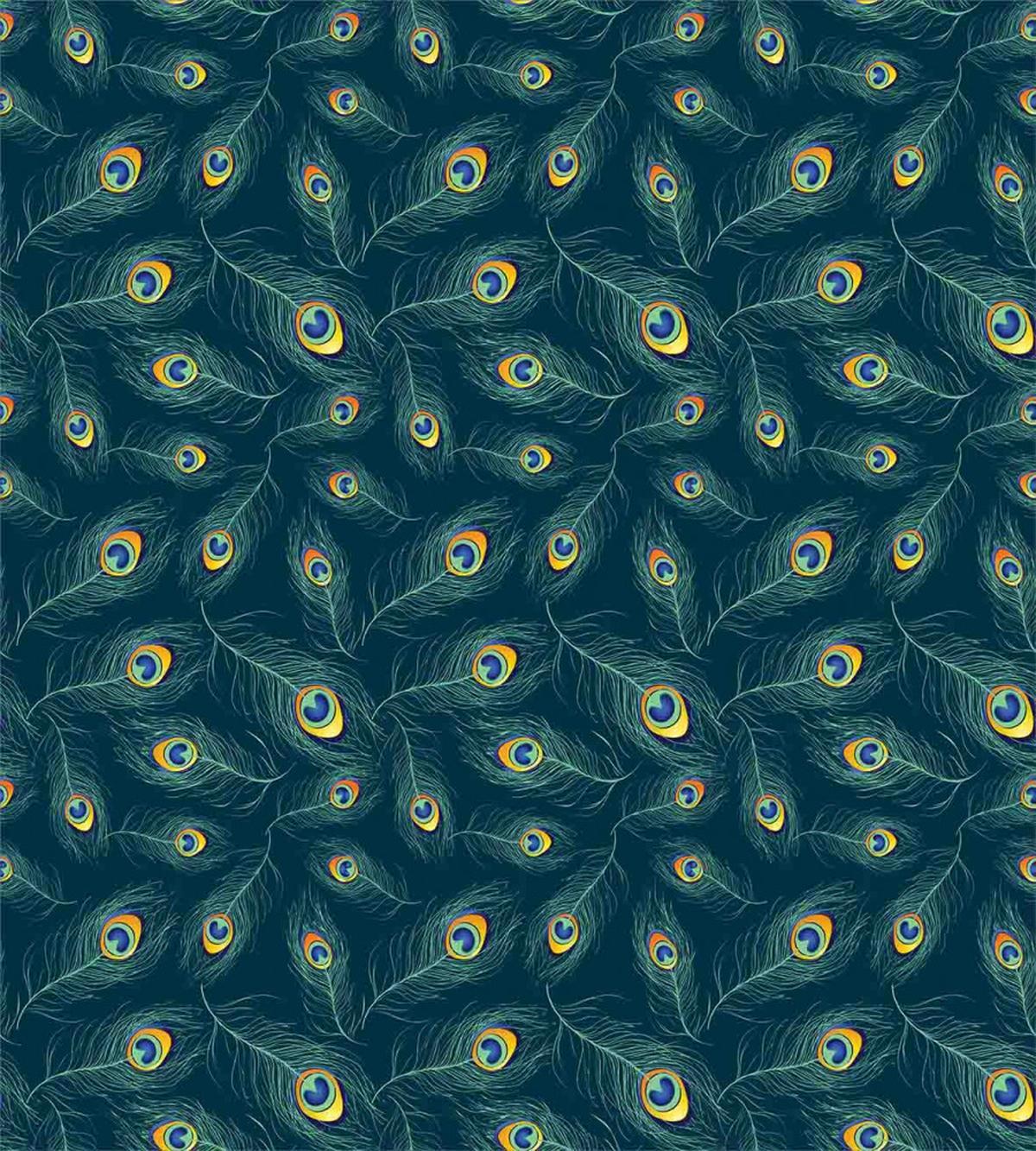 Exotic Peacock Design — Pattern