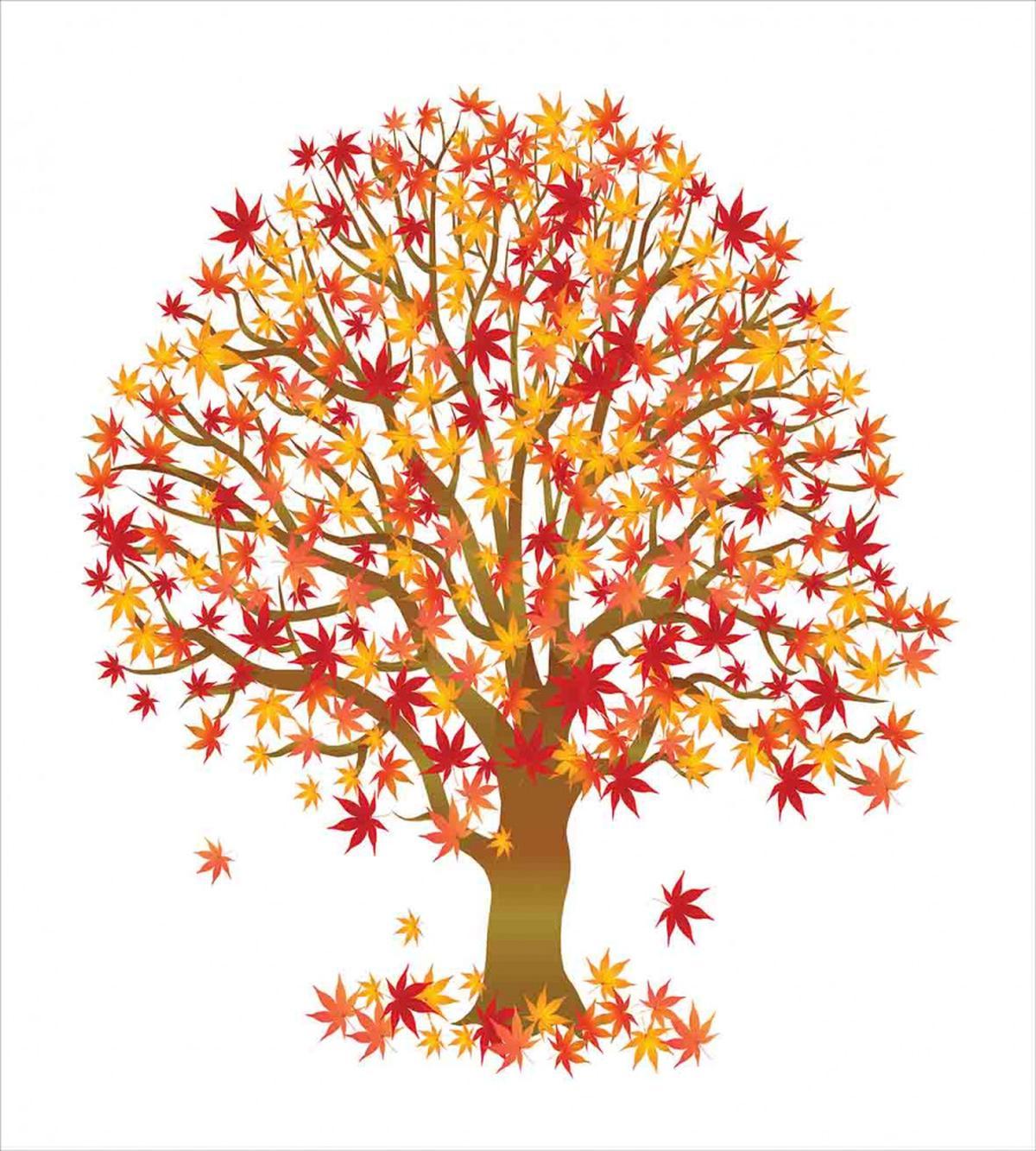 Fall Season MaplevLeaves — Pattern