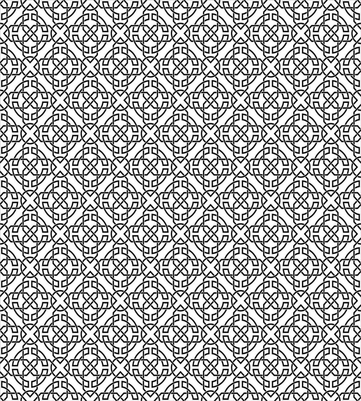 Antique Knot Motifs — Pattern