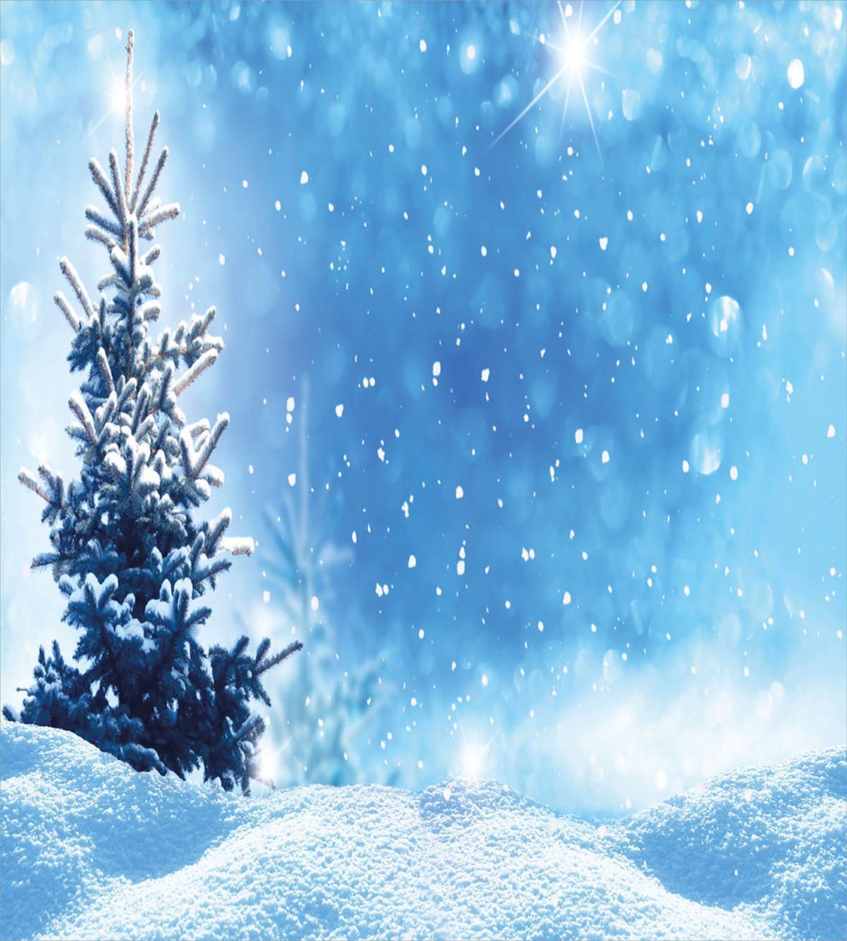 Frozen Pine Snowflakes — Pattern