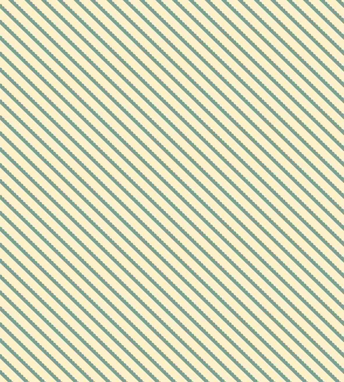 Bias Green Stripes — Pattern