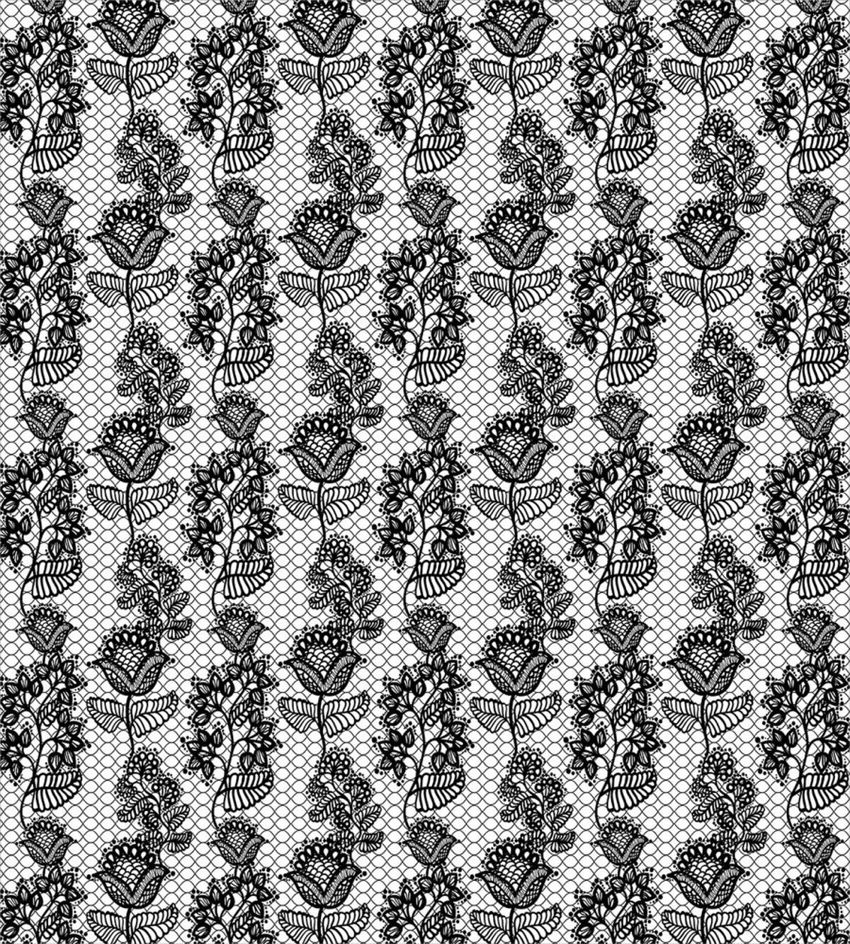 Lace Style Floral — Pattern
