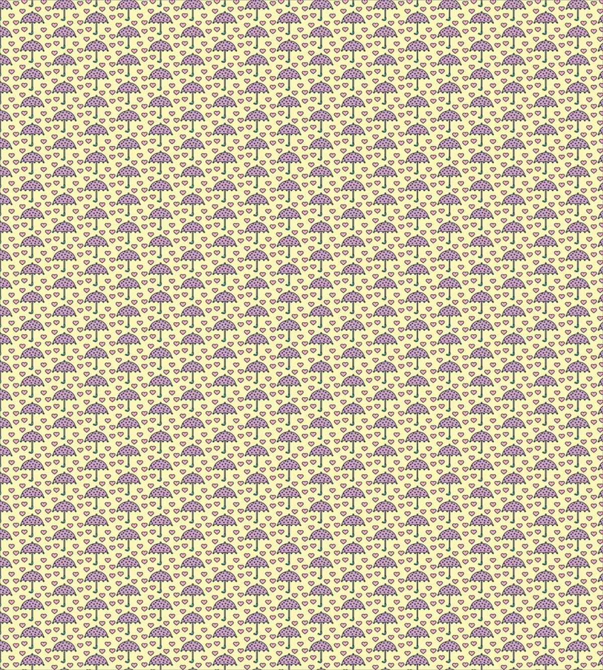 Romantic Rain Hearts — Pattern