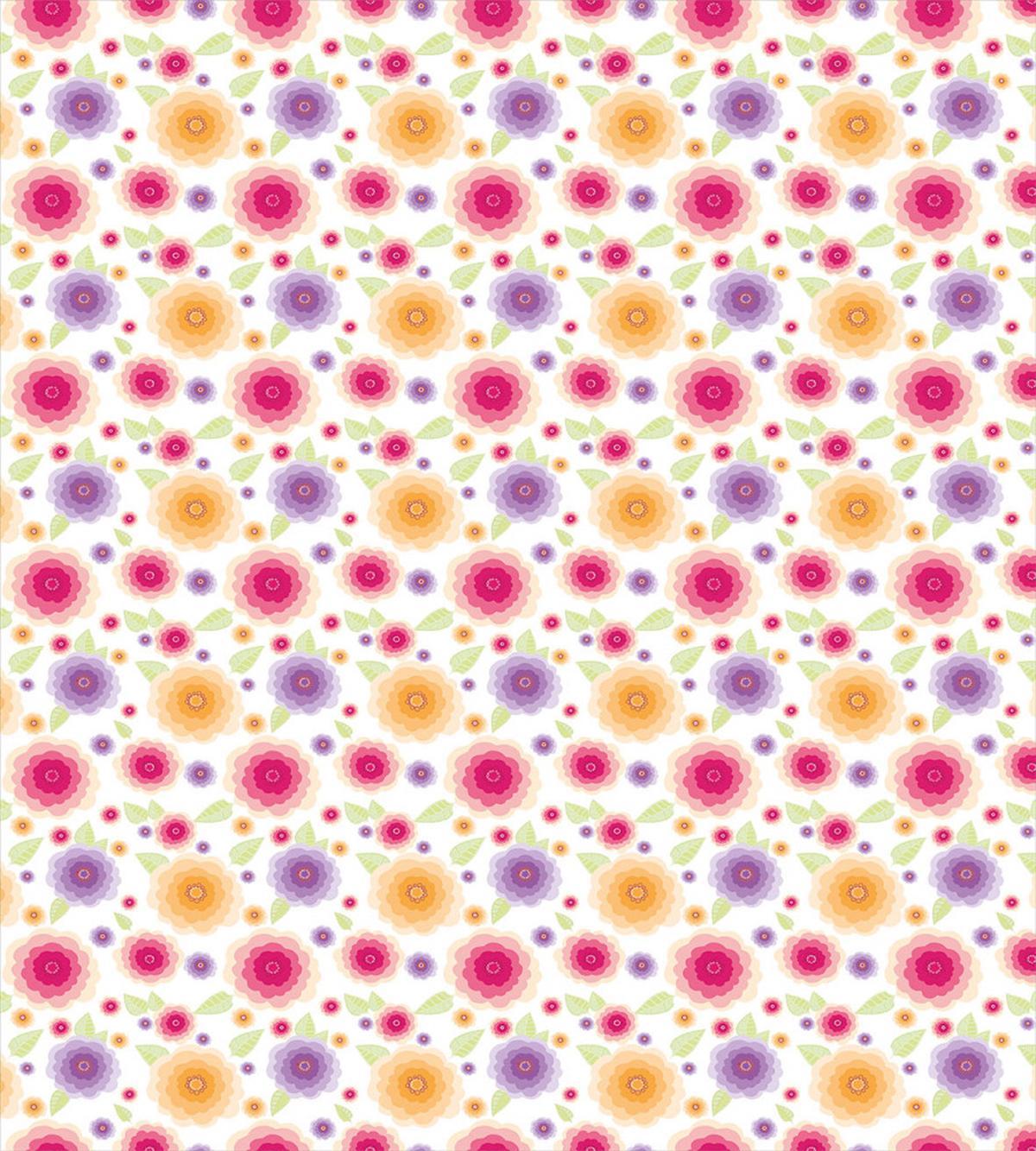 Flowers and Leaves — Pattern