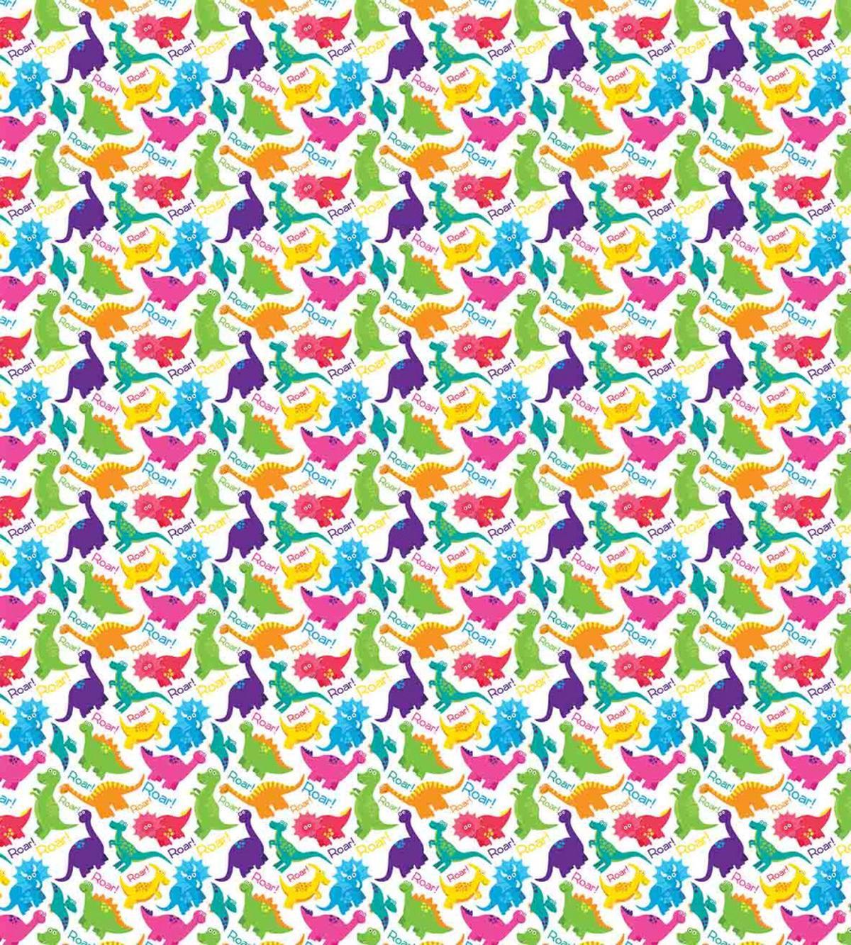 Wild Dinosaur Cartoon — Pattern