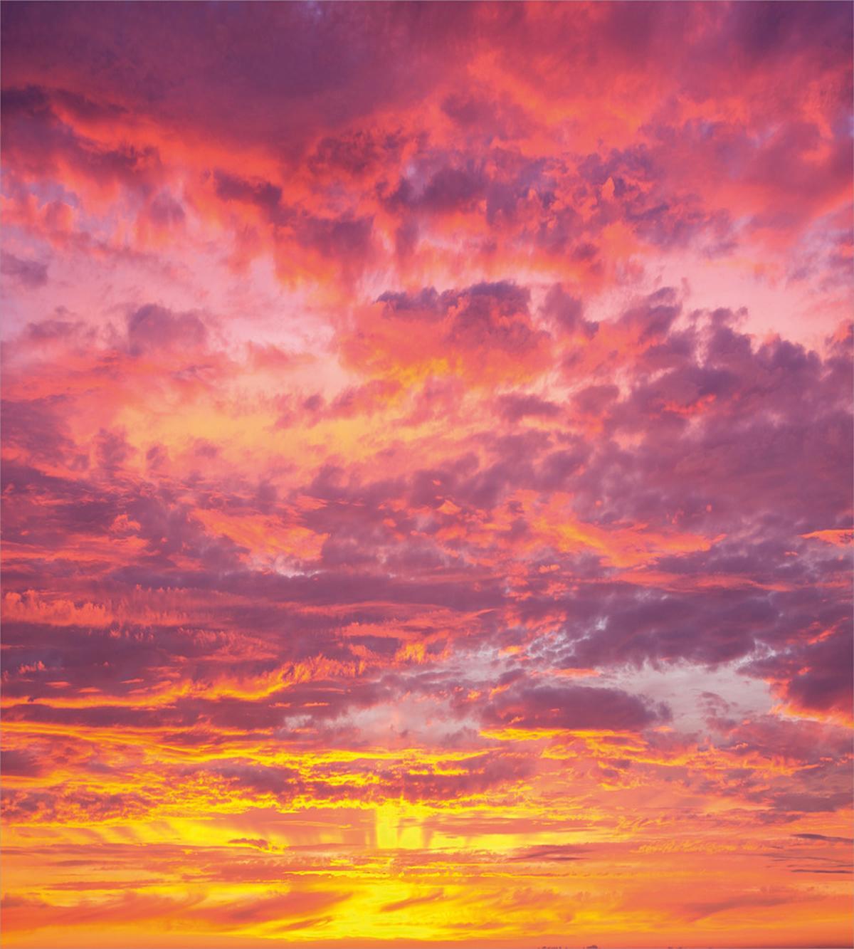 Sunset Clouded Weather — Pattern