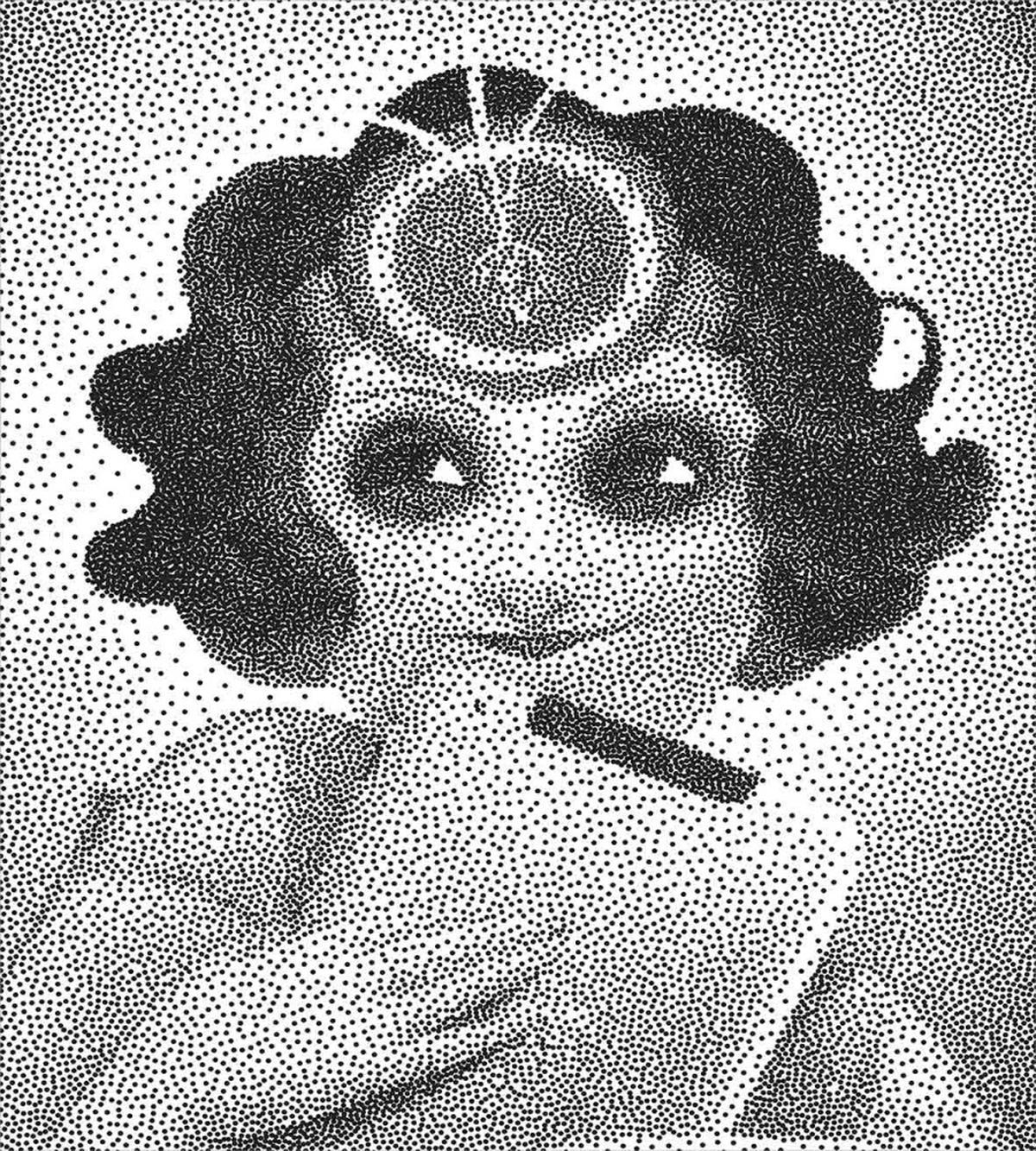 Pointillistic Pencil Art — Pattern