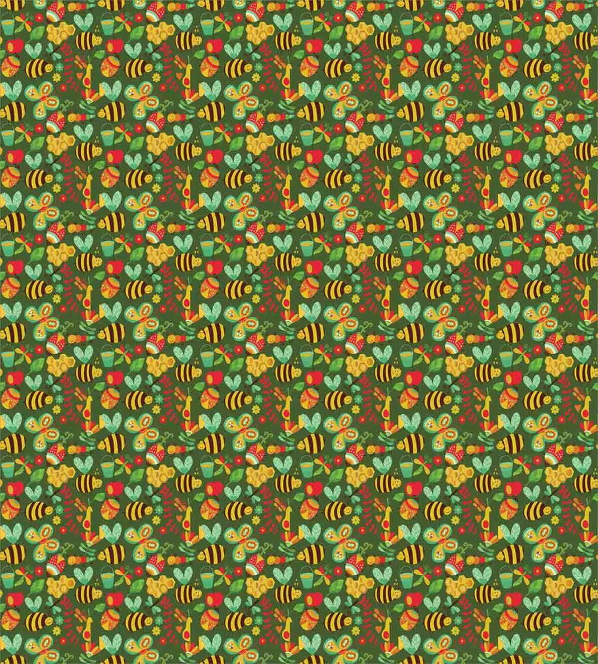 Summer Composition Insects — Pattern