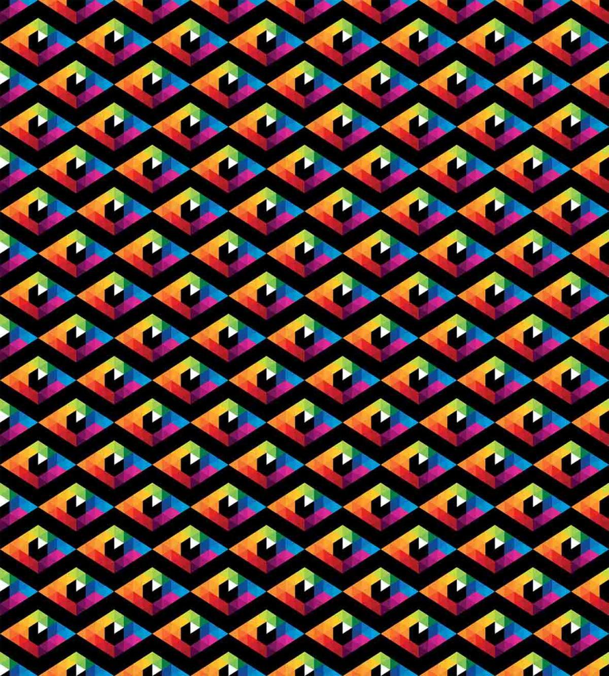 Triangles with Hexagons — Pattern