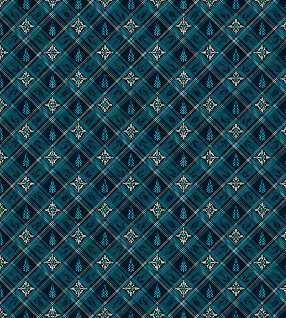 Floral and Checkered — Pattern