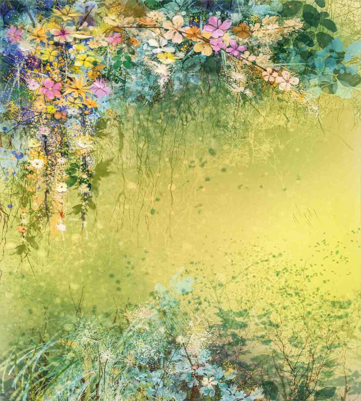 Spring Foliage Vintage — Pattern
