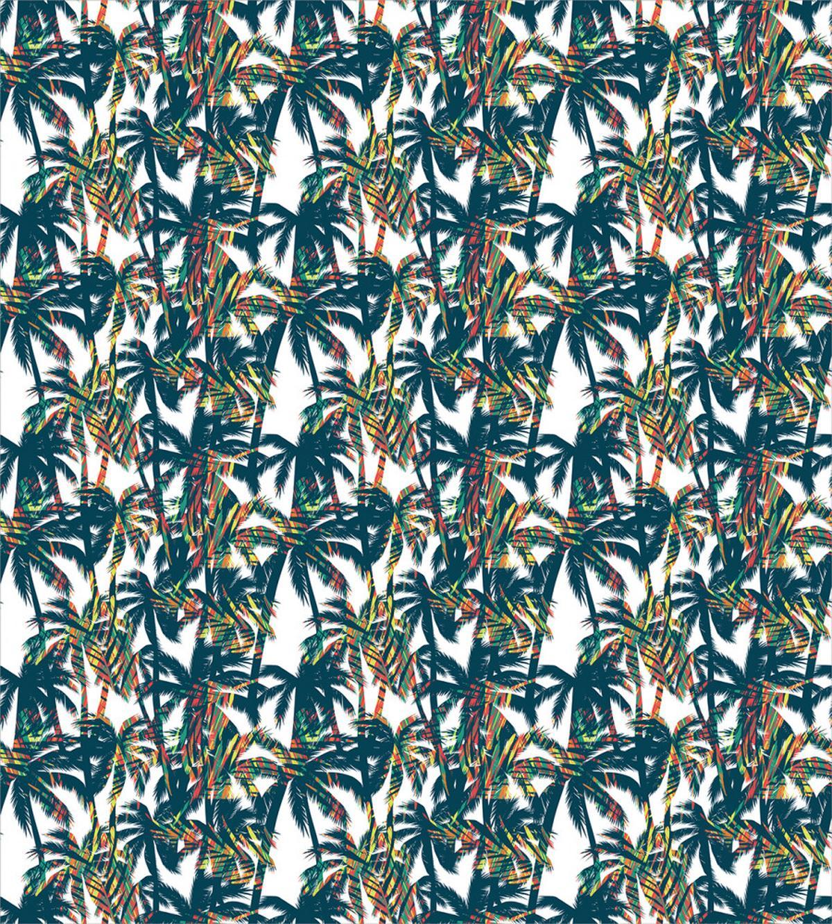 Vintage Colorful Tree — Pattern