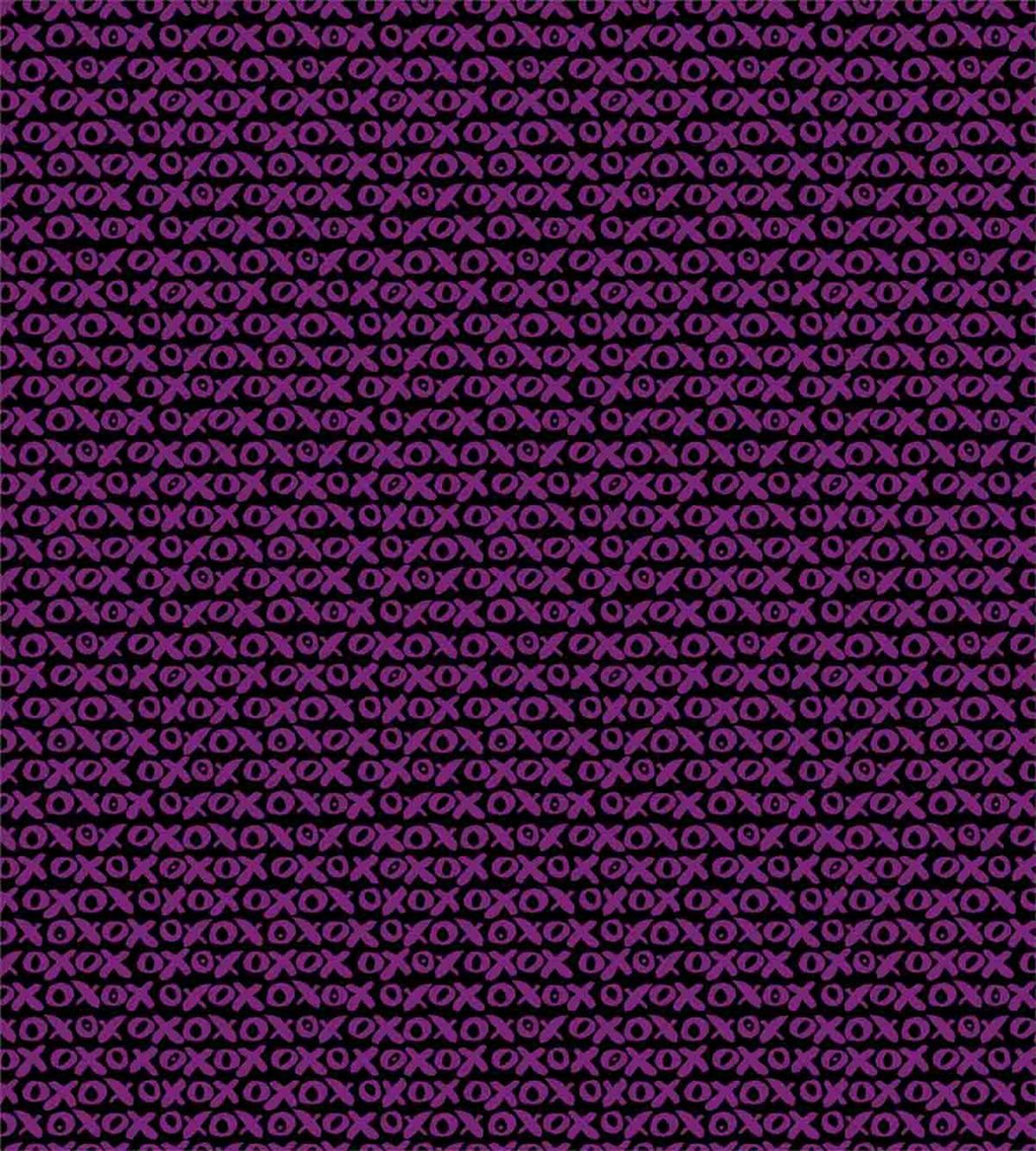 Retro Funky Xoxo Lettering — Pattern