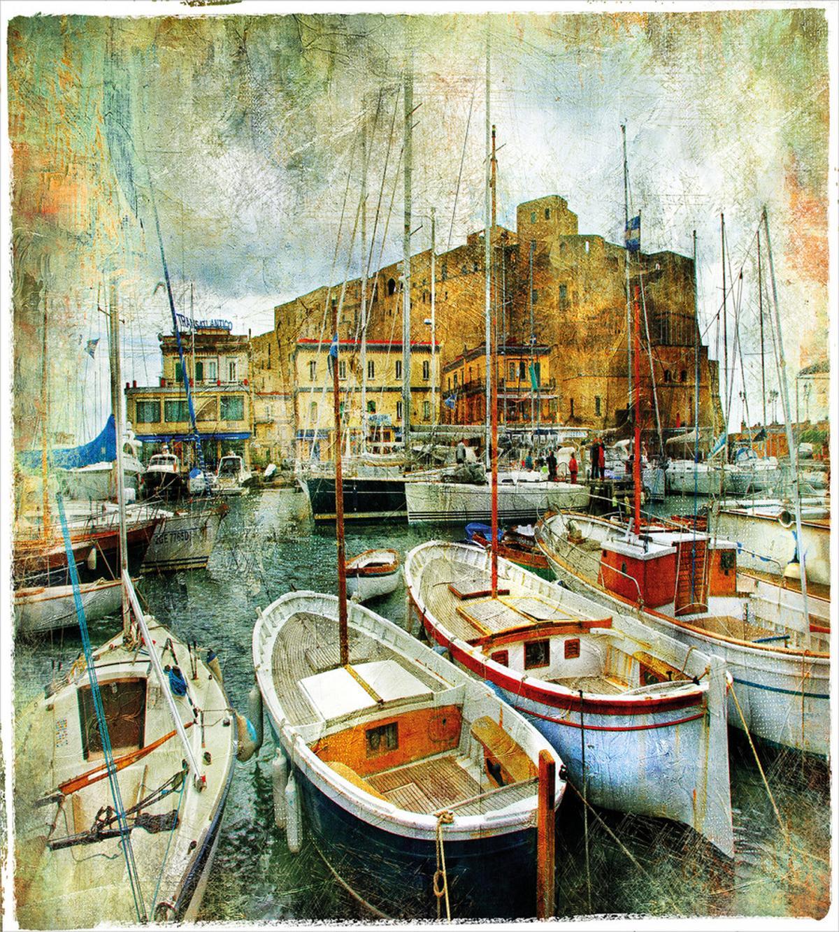 Boats in Naples — Pattern