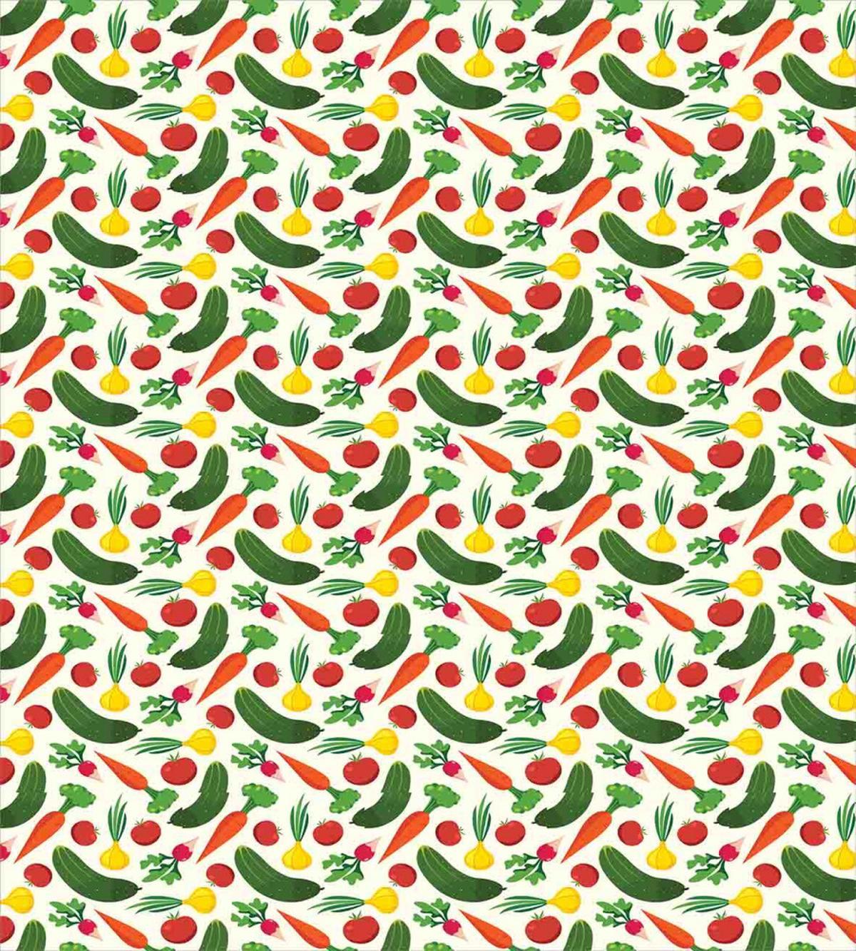 Vegetarian Cartoon — Pattern