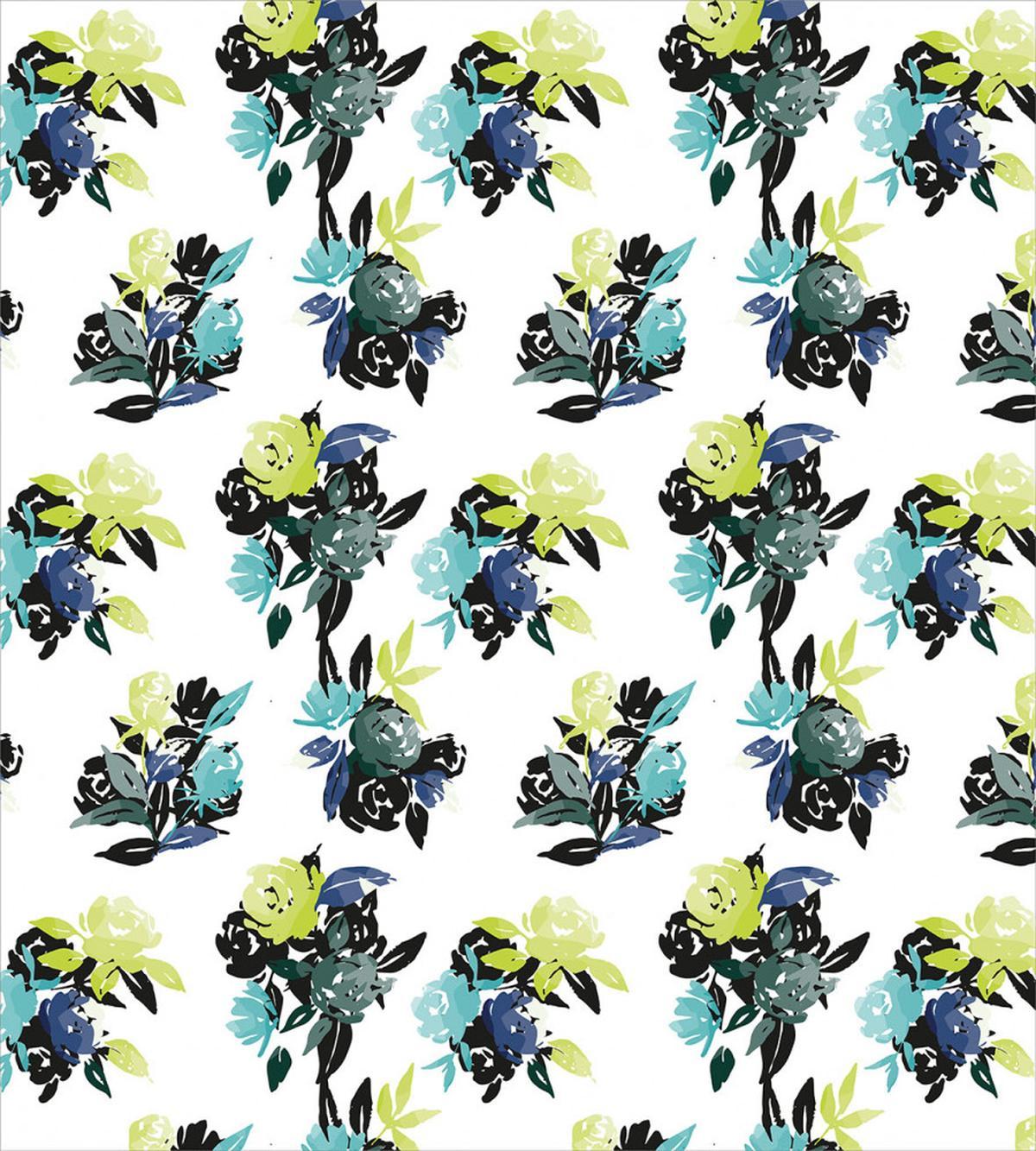 Cold Toned Wild Roses — Pattern