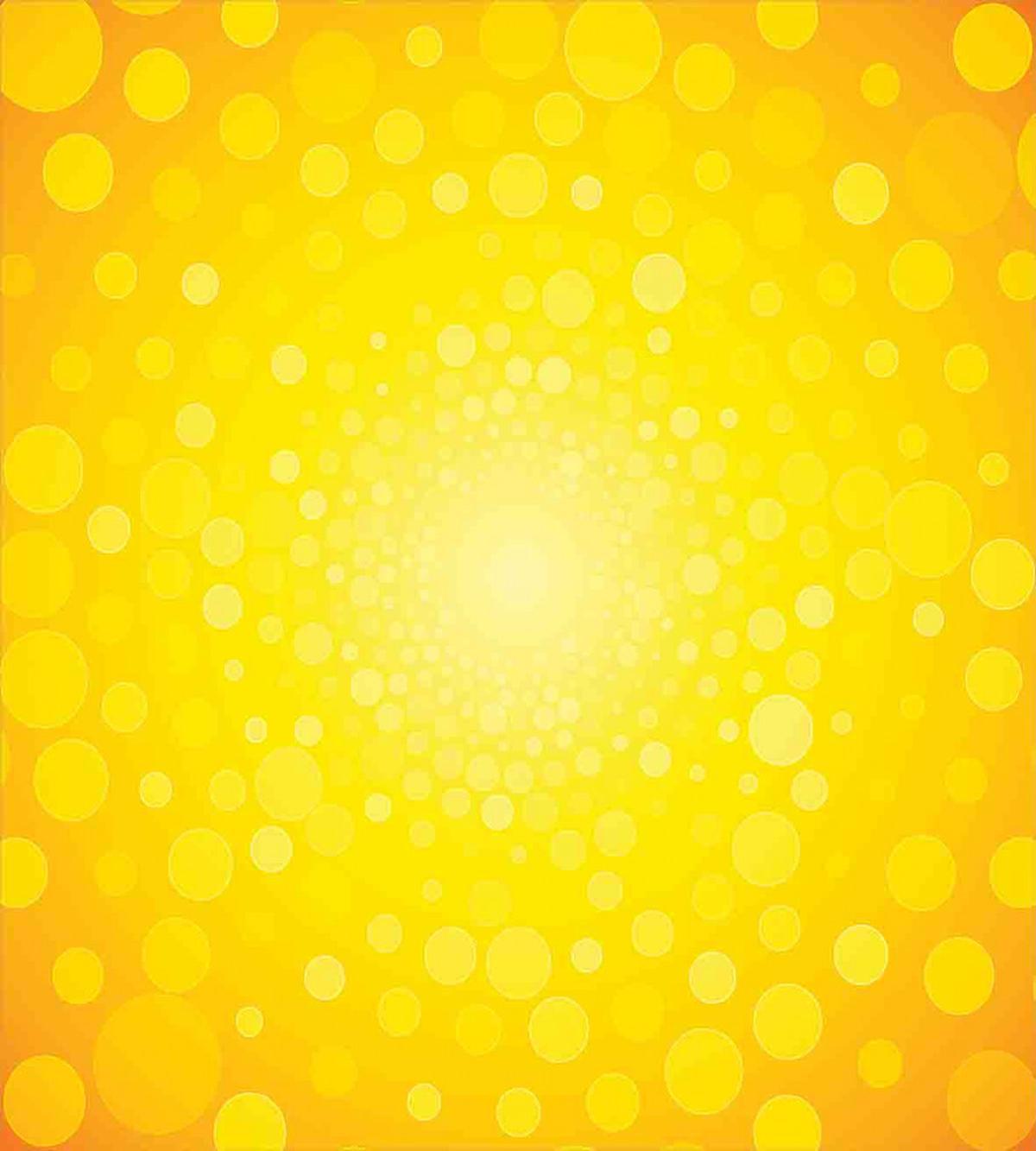 Sunrise Polka Abstract — Pattern