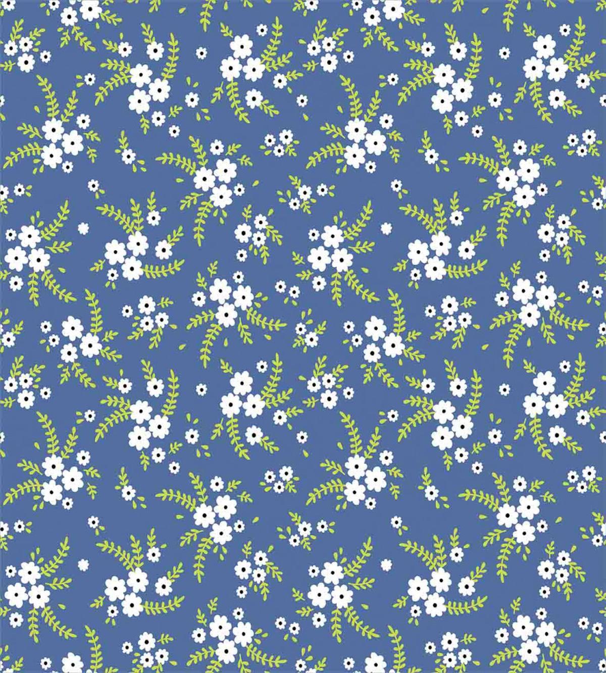 Spring Blooms Field Retro — Pattern